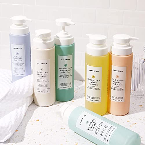 Naturium the Glow Getter Multi-Oil Hydrating Body Wash - 16.9 Fl Oz
