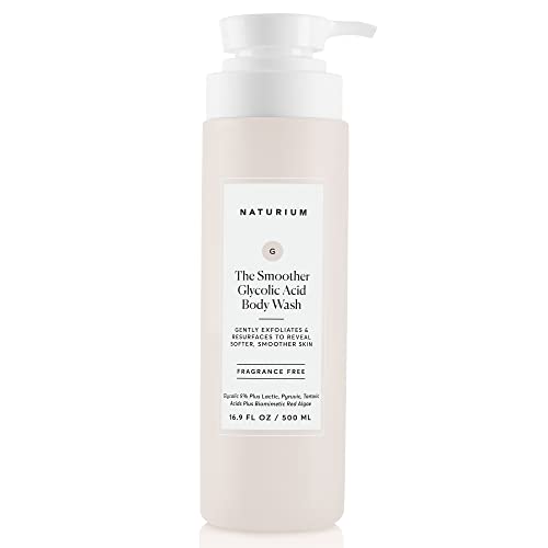 Naturium the Smoother Glycolic Acid Exfoliating Body Wash - 16.9 Fl Oz